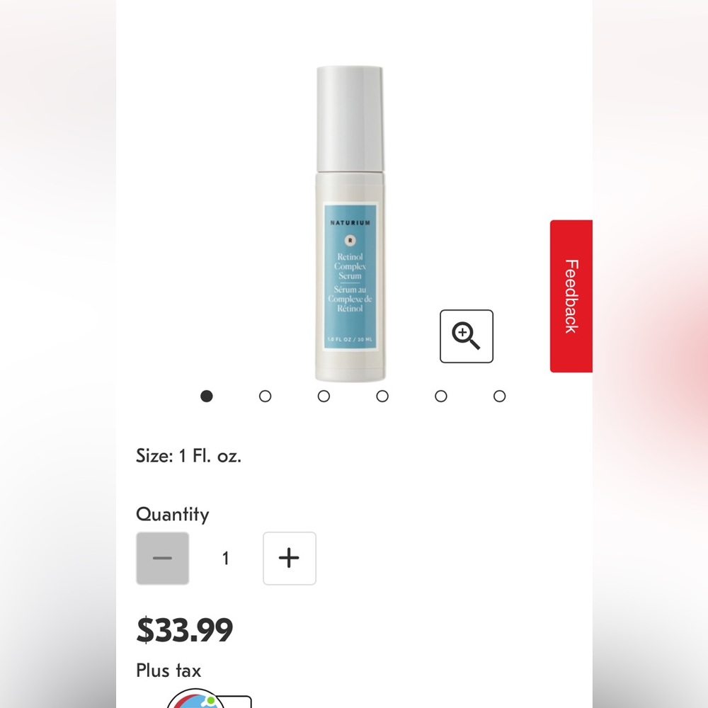 Brand new NATURIUM Retinol Complex Serum